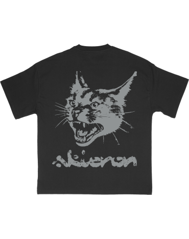 Oversized Tee "Madness" Black