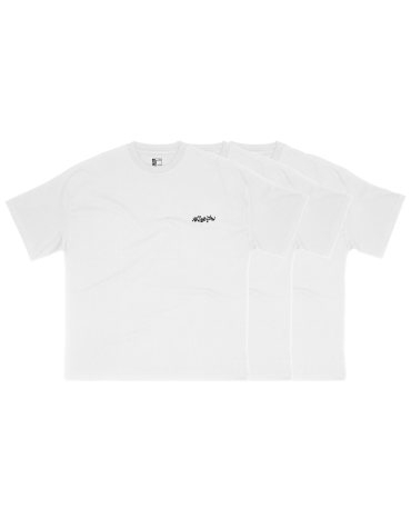 3-pack Tee "Designs" White