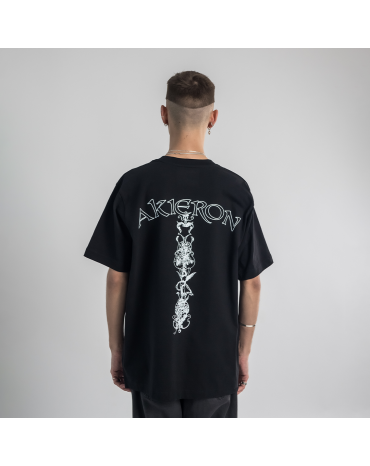 Oversized Tee "Nature" Black