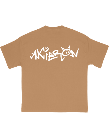 Oversized Tee "Basic's" Latte