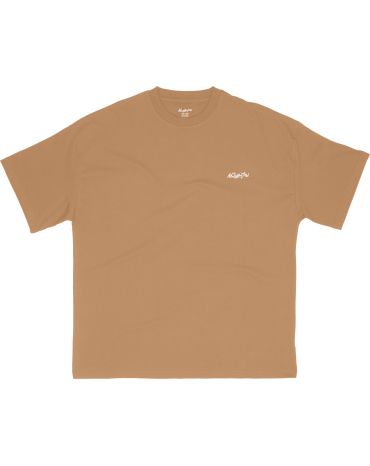 Oversized Tee "Basic's" Latte