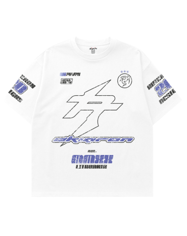 Boxy Tee "5 Years" White