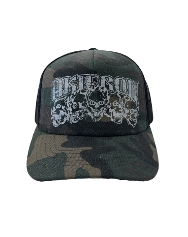 Camo Trucker Cap "Skulls"