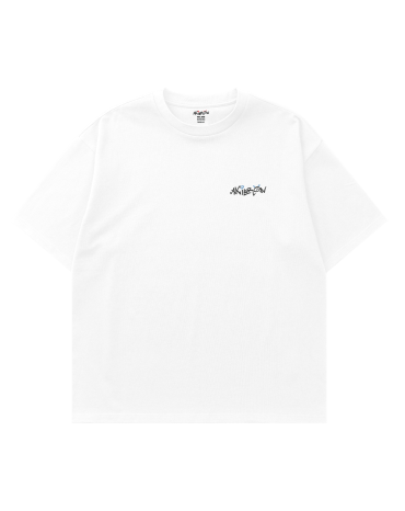 Oversized Tee "Dragon" White
