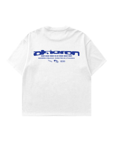 Oversized Tee "Modern" White
