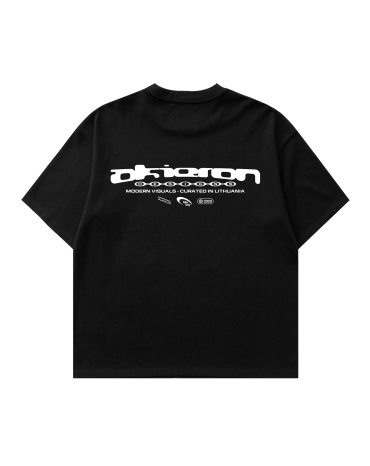 Oversized Tee "Modern" Black