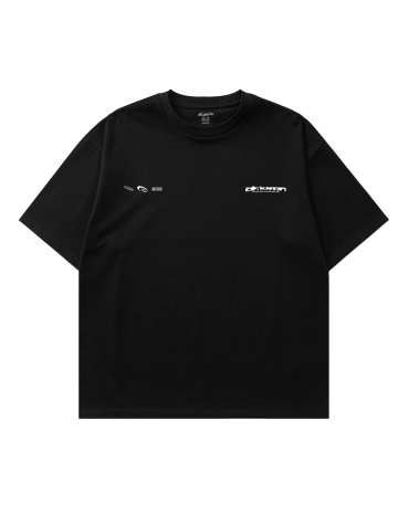Oversized Tee "Modern" Black