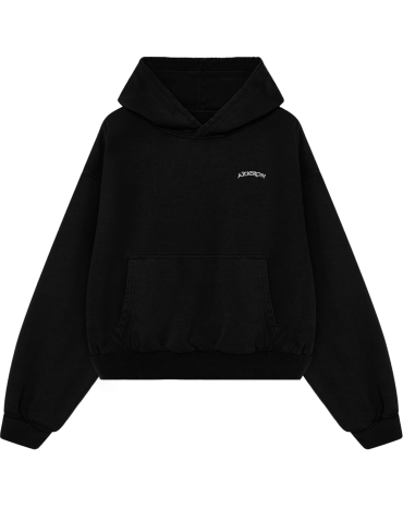 Oversized Hoodie "MMXX" Black