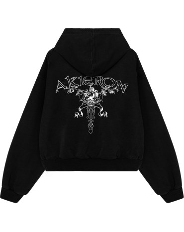 Oversized Hoodie "MMXX" Black