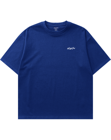 Oversized Tee "Basic's" Blue