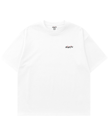 Oversized Tee "Basic's" White