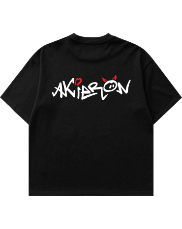 Oversized Tee "Basic's" Black